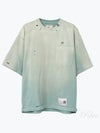 Sunfaded Short Sleeve T-Shirt Green - MIHARA YASUHIRO - BALAAN 2