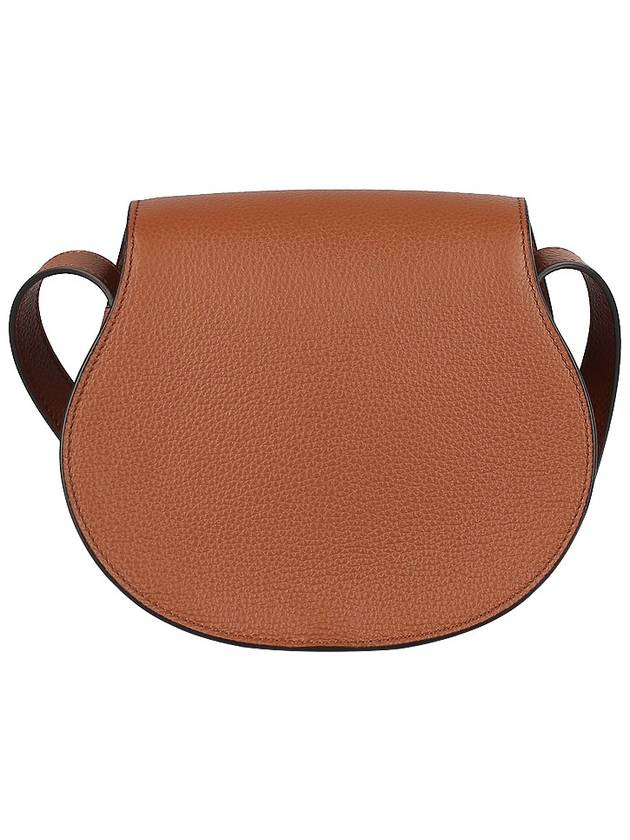 Marcie Saddle Small Grained Leather Cross Bag Tan - CHLOE - BALAAN 6