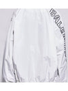 Embroidered Logo Track Jacket White - BALENCIAGA - BALAAN 4