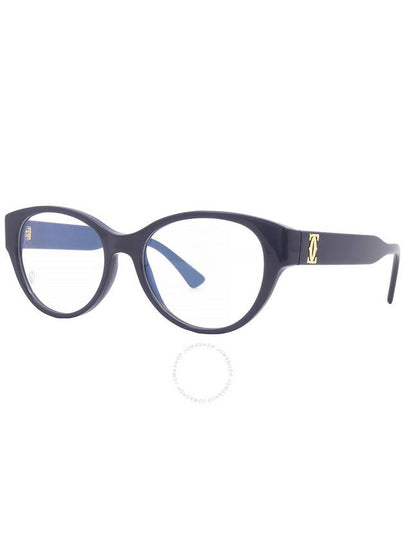 Cartier Demo Cat Eye Ladies Eyeglasses CT0315O 004 53 - CARTIER - BALAAN 2