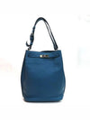 blue shoulder bag - HERMES - BALAAN 2