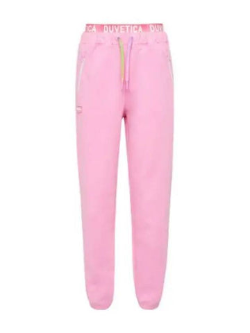 Besima Pink Women s Pants - DUVETICA - BALAAN 1