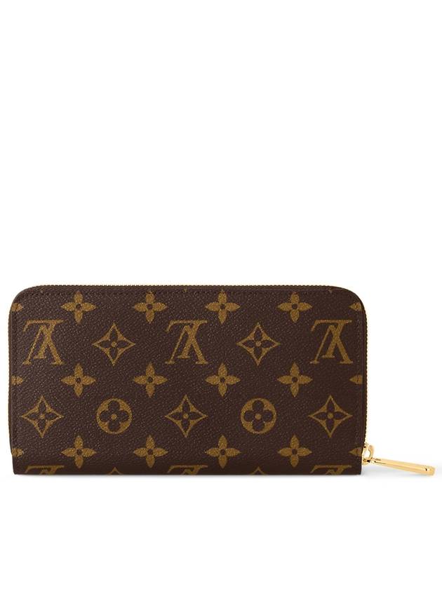 Monogram Canvas Zippy Long Wallet Brown Red - LOUIS VUITTON - BALAAN 6