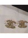 Metal Earrings Diamantes & Gold Crystal - CHANEL - BALAAN 8