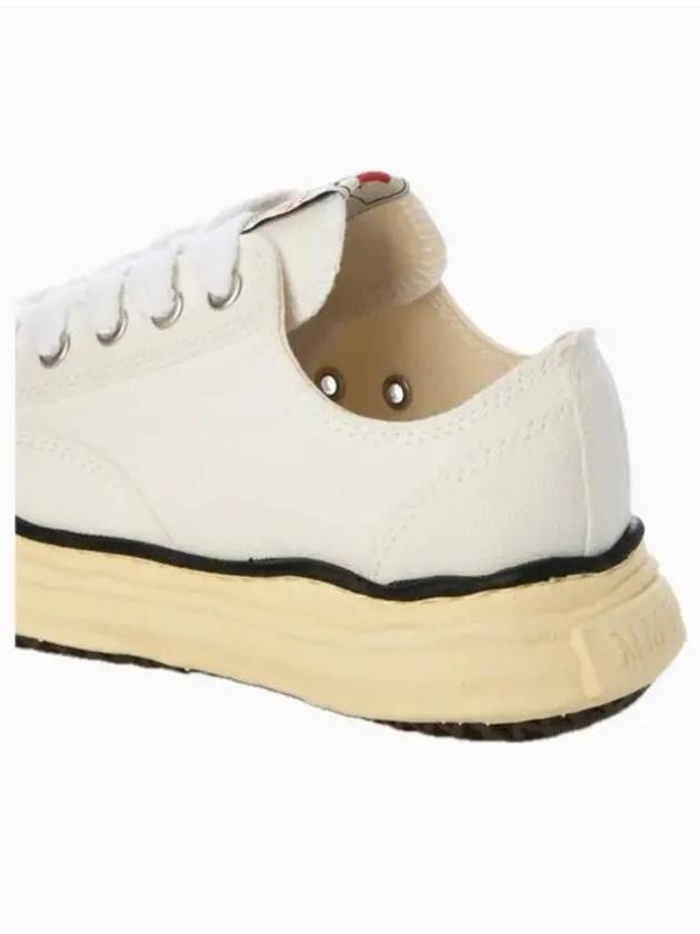 Yasuhiro Mihara Peterson Og Sole Canvas Low-Top Sneakers White - MAISON MIHARA YASUHIRO - BALAAN 6