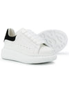 Kids Black Tab Sneakers White - ALEXANDER MCQUEEN - BALAAN 2