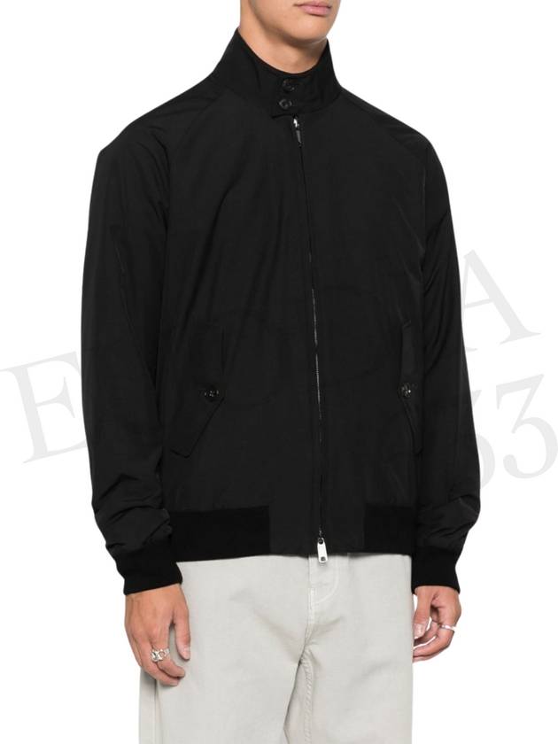 G9 Classic Original Harrington Zip-Up Jacket Black - BARACUTA - BALAAN 7