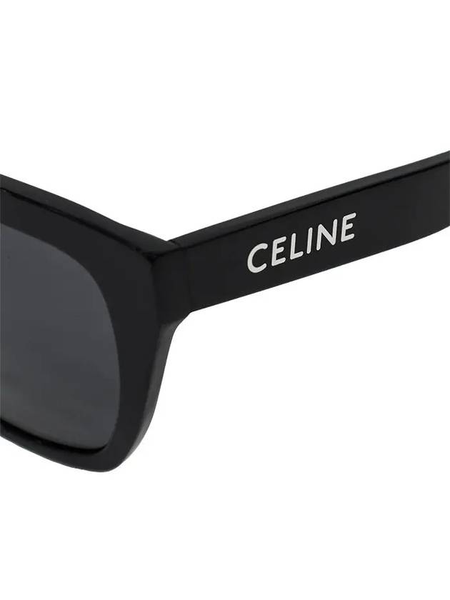 Eyewear Monochrome 03 Acetate Sunglasses Black - CELINE - BALAAN 3