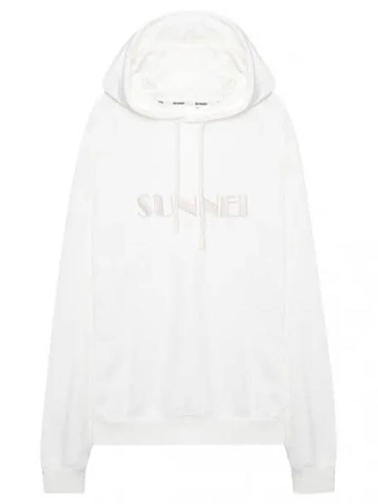 embroidered logo hoodie women - SUNNEI - BALAAN 1