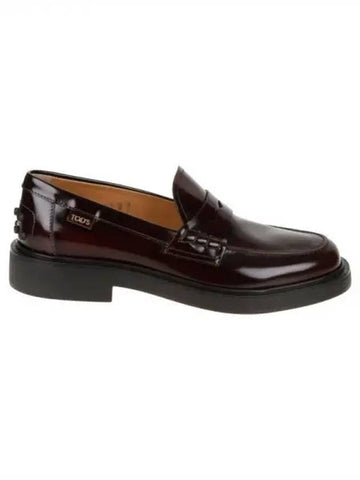 Logo detail leather penny loafers 271167 - TOD'S - BALAAN 1