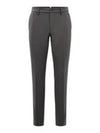 Men's Elote Bonded Fleece Golf Straight Pants Grey - J.LINDEBERG - BALAAN 1