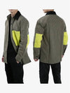 Men's Vichy Check Jacket Green - ACNE STUDIOS - BALAAN 4