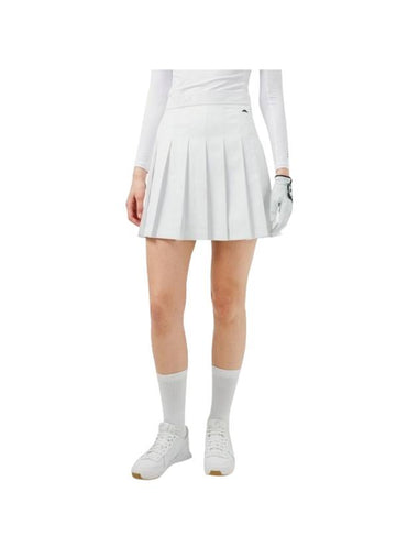 Women's Adina Golf Skirt White - J.LINDEBERG - BALAAN 1