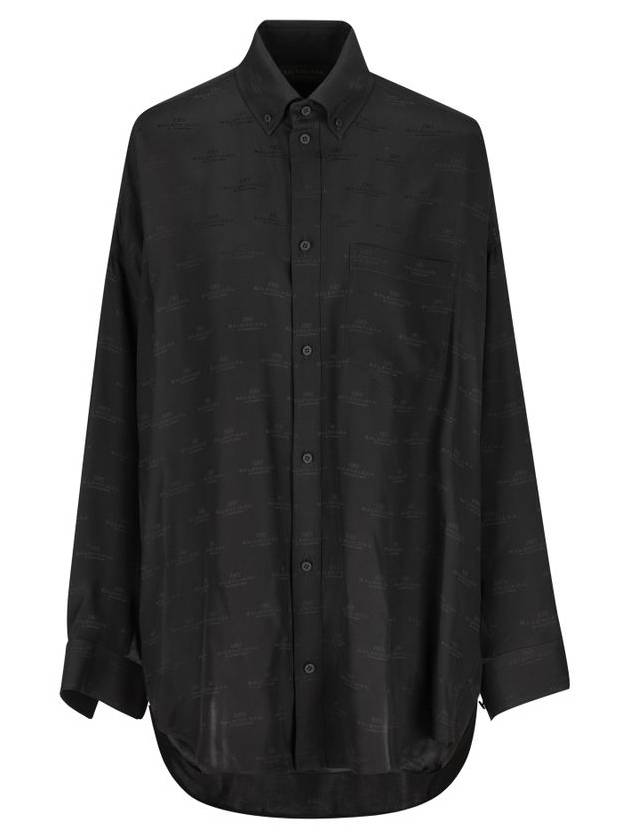 Balenciaga Shirts Black - BALENCIAGA - BALAAN 1