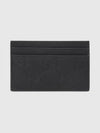 GG Supreme Rectangular Card Wallet Black - GUCCI - BALAAN 2