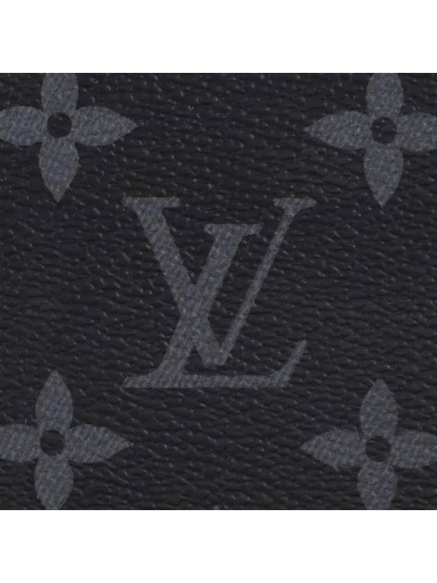 Louis Vuitton Multiple Wallet Monogram Eclipse M61695 - HERMES - BALAAN 6