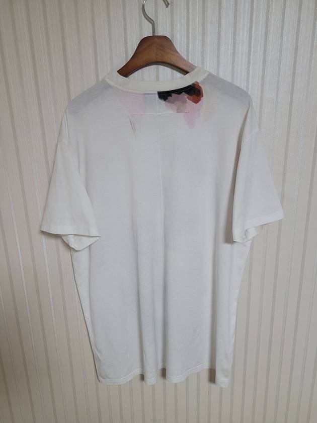 White Madonna Overfit Short Sleeve T Shirt S - GIVENCHY - BALAAN 3