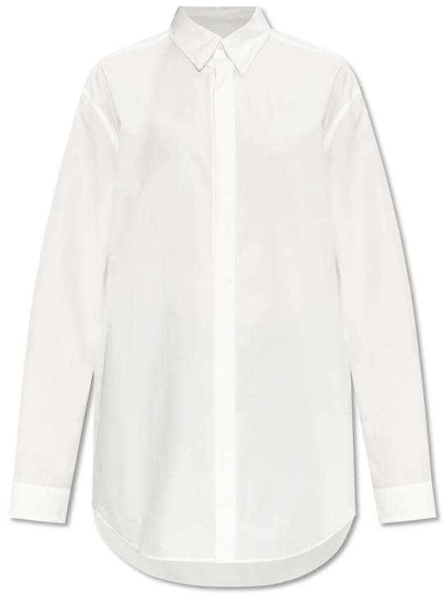 Willow Smith Cotton Long Sleeve Shirt Off White - MONCLER - BALAAN 2