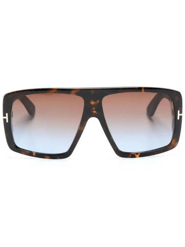 Eyewear Oversized Frame Gradient Lens Sunglasses FT1036 - TOM FORD - BALAAN 1