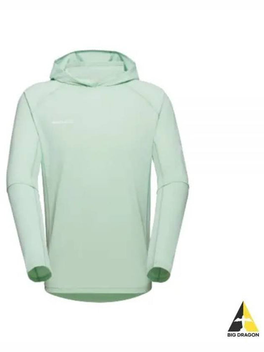 Men's Selun FL Sun Hoodie Mint - MAMMUT - BALAAN 2