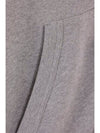 Face Logo Applique Zip-Up Hoodie Grey - ACNE STUDIOS - BALAAN 4