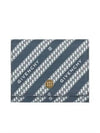 Logo Chain Bond Half Wallet Blue - GIVENCHY - BALAAN 2