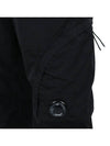 Chrome R Regular Zipper Cargo Straight Pants Black - CP COMPANY - BALAAN 6