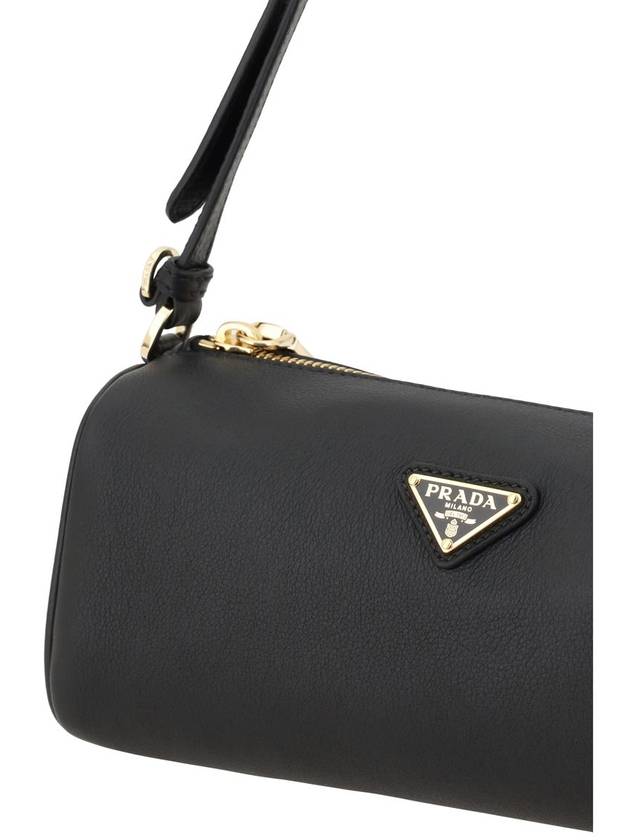 Triangle Logo Shoulder Bag Black - PRADA - BALAAN 5