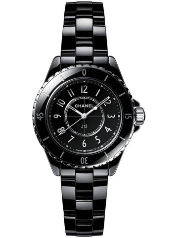 J12 Watch 33MM Robust Black Ceramic and Steel H5695 - CHANEL - BALAAN 1