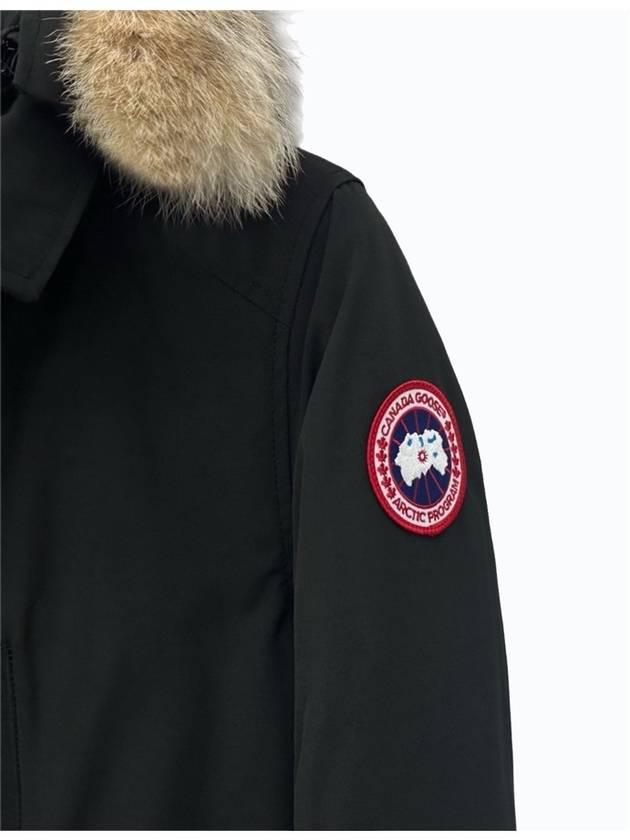 Chateau Padding Parka Black - CANADA GOOSE - BALAAN 4