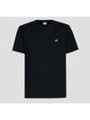 30/1 Jersey Goggle Short Sleeve T-Shirt Black - CP COMPANY - BALAAN 2