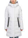 Berland Hood Long Padding White - MOOSE KNUCKLES - BALAAN 4