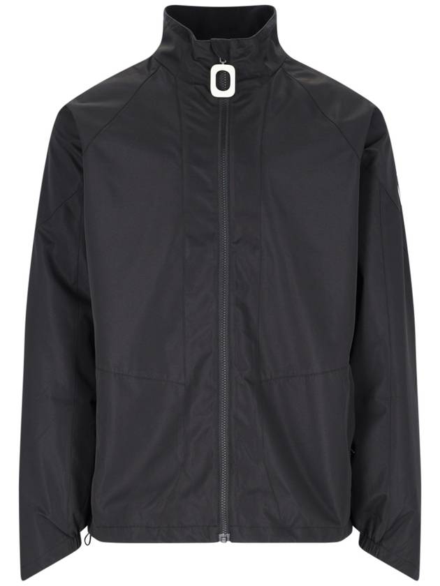 Logo Print Zip-up Track Jacket Black - JW ANDERSON - BALAAN 2