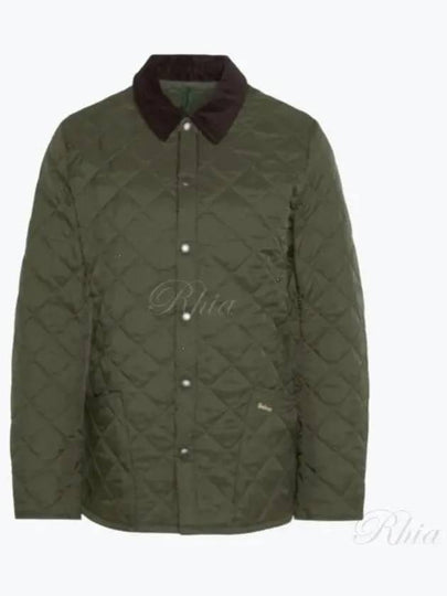 Heritage Liddesdale Quilted Padding Olive - BARBOUR - BALAAN 2