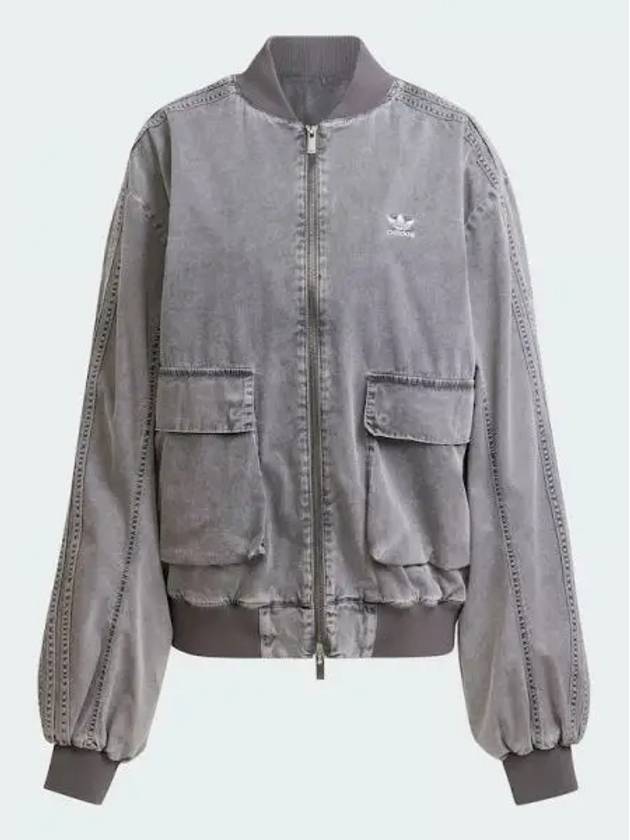 adidas Adelenium Season 2 Washed Bomber Jacket Gender Neutral JM9264 - ADIDAS - BALAAN 2