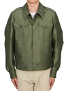 Men's Battle Casual Jacket Green - TOM FORD - BALAAN 5