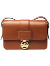 Box Trot Logo Medium Leather Cross Bag Cognac - LONGCHAMP - BALAAN 2