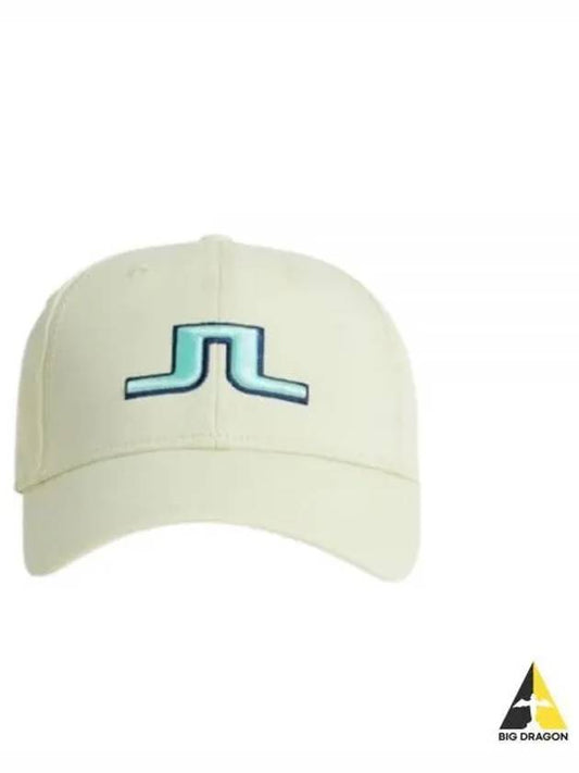 Anga Embroidered Logo Ball Cap Wax Yellow - J.LINDEBERG - BALAAN 2