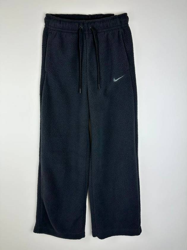 Sportswear Plush Track Pants Black - NIKE - BALAAN 2