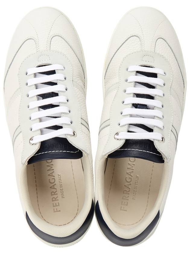 Exclusive special price limited to 30 units Ferragamo ACHILLE BIANCO 0763468 men s sneakers - SALVATORE FERRAGAMO - BALAAN 2