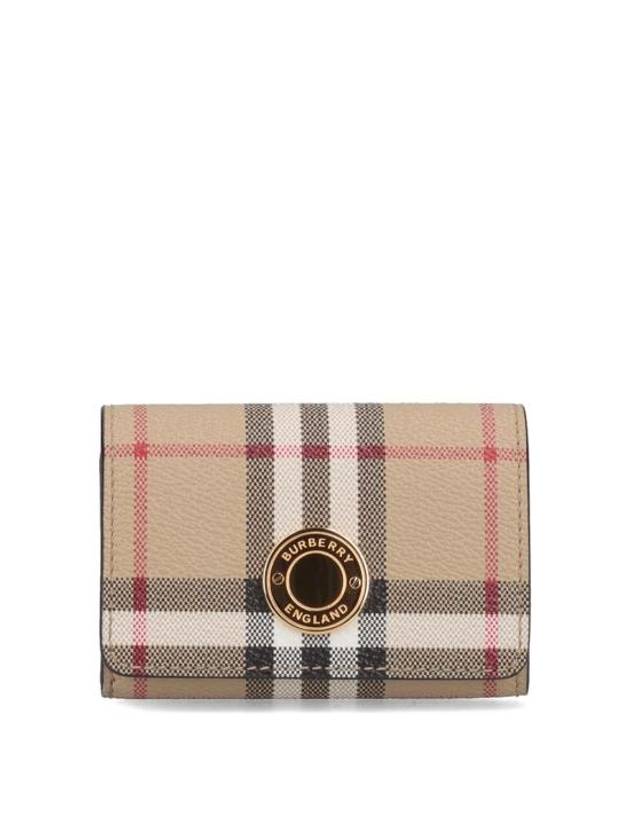 Check Detachable Chain Strap Wallet Archive Beige - BURBERRY - BALAAN 2