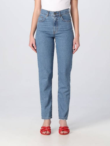 Jeans Twinset in denim - TWINSET - BALAAN 1