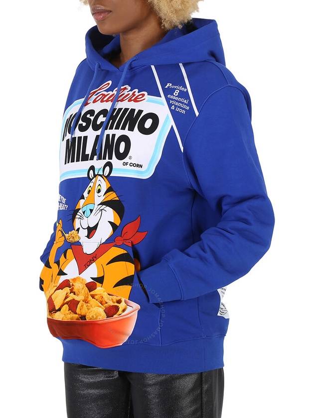 Kellogg Tony Hooded Top Blue - MOSCHINO - BALAAN 3