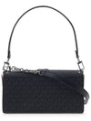 Grizzini Small Stud Shoulder Bag Black - MICHAEL KORS - BALAAN 4