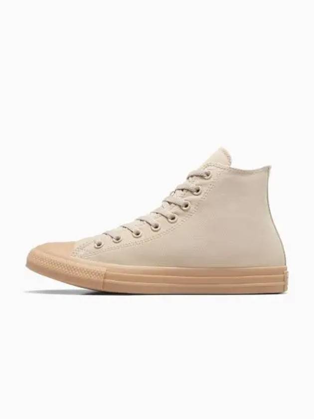 Chuck Taylor All Star Monochrome High Top Sneakers Beach Stone - CONVERSE - BALAAN 1