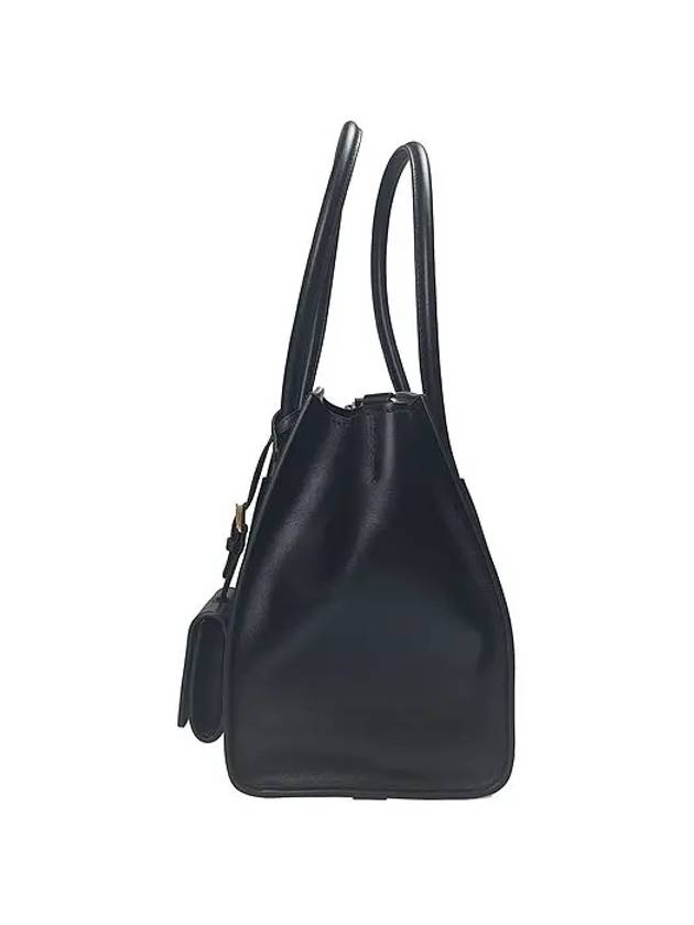 City Shopping Tote Bag Black - PRADA - BALAAN.