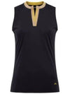 Golf Leya Sleeveless Top GWJT06468 9999 Women's Leya Sleeveless Top - J.LINDEBERG - BALAAN 2