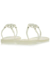 Mini Miller Jelly Flip Flops White - TORY BURCH - BALAAN 5