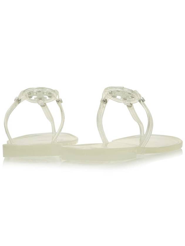 Mini Miller Jelly Flip Flops White - TORY BURCH - BALAAN 5