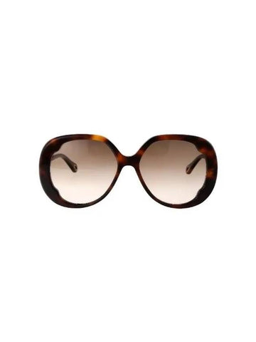 Chloe CH0195S Tortoise Oval Sunglasses 002 - CHLOE - BALAAN 1